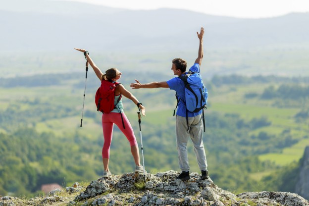 Traveling light on honeymoon